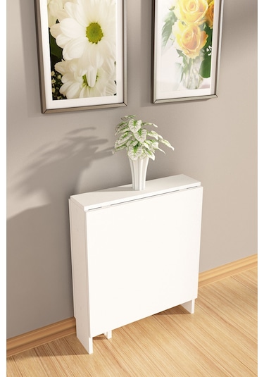 Dekorfim DF01101B Portatif Pratik Katlanır Masa Mutfak Masası