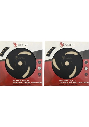 Adige Elmas Uçlu Daire Testere 255mm X 40t 460 Gr 2 Adet