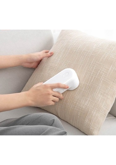 Dancemonkey Xiaomi Mijia Giysi Saç Çıkarıcı Topu, Saç Topu Düzeltici Usb Şarj Edilebilir Beyaz