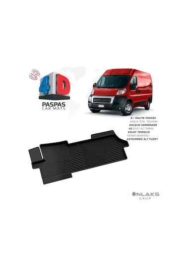 Türkmen Fiat Ducato 4d Havuzlu Paspas 2006 Ve Üzeri