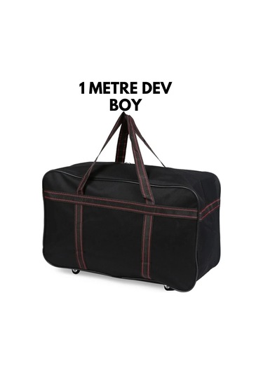 Hurç Çanta Battal Boy Hafif Tekerlekli Seyahat 8683255011947 Siyah