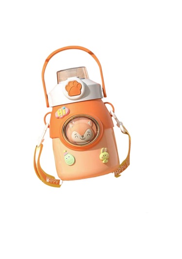 Aurora Termos Fincan, Büyük Kapasiteli Öğrenci Özelgıda, Sınıfısevimli Saman Ortakal Sarı