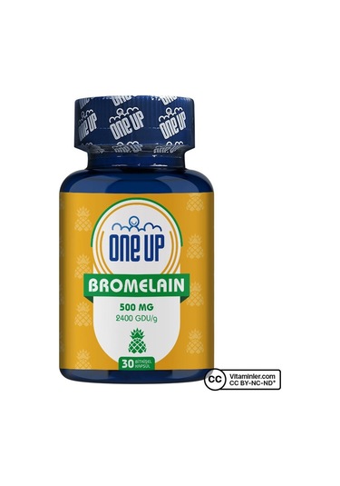 One Up Bromelain 30 Kapsül