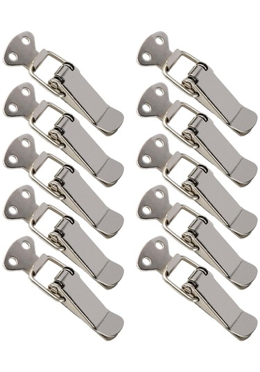 Suntek 10 Adet Yaylı Geçiş Mandalı Toka Toka Mandalı Kutu