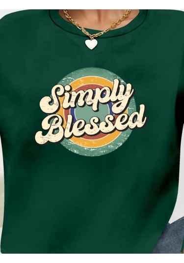 Evyora Kadın Uzun Kollu Bisiklet Yaka Viskon Iki Iplik Bluz Yeşil