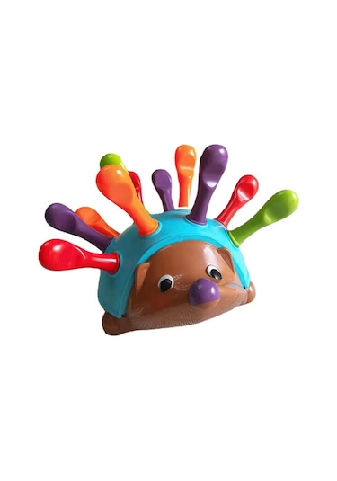 Aubyhe 1-3 Yaş Çocuklar İçin Zeka Geliştirici Kirpikli Kedi Oyuncak, El-göz Koordinasyonu Ve Odaklanma Egzersizleri, Renkli Kutulu Eğitici Oyuncak