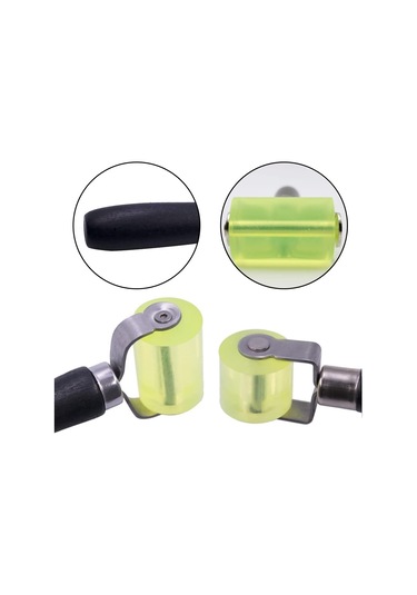 Silikon Pres Rulosu Tamir Aleti 2 Adet Ses Duvar Kağıdı Kompakt B