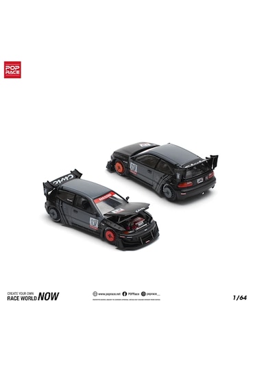 Poprace-honda Pandem Civic "kanjozoku" 1/64