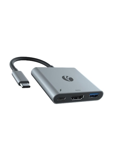 Vcom Cue15 Type-c To Hdmi 4k 60hz +usb3.0+pd 3.0 100w Çoklayıcı