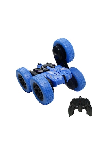 Vardem Kumandalı Şarjlı 2.4 Ghz 4 Teker Akrobat Araba Hg4-04 Mavi Mavi