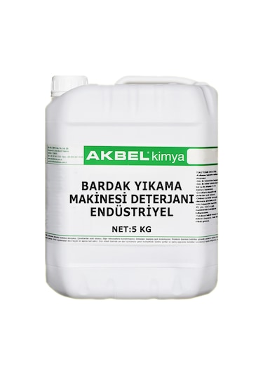 Akbel Bardak Yıkama Makinesi Deterjanı 5 KG