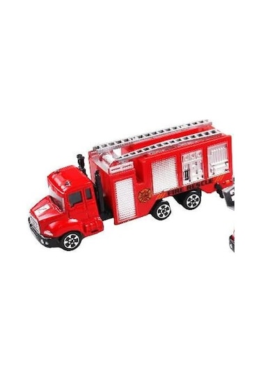 Oyuncak Metal Model İtfaiye Kamyonları 3 Lü Metal Set