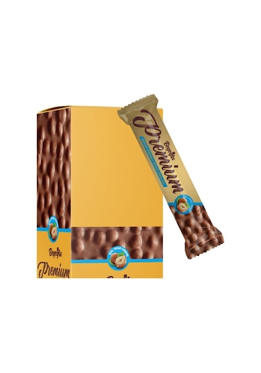 Beyoğlu Bütün Fındıklı Premium Çikolata 12 x 75 G