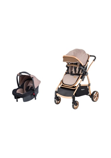 Bc-310 Safari Trio Travel Bebek Arabası Puset Kahve N