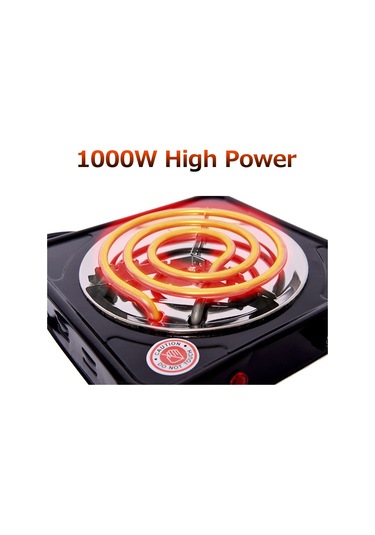 Sivris Tütsü Fırını 1000w Yüksek Güç 200-1000 Mutfak Sobası Siyah