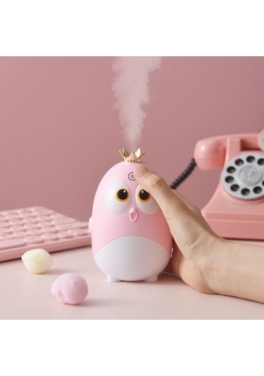 Ofis Masaüstü Pembe Usb Nemlendirici 230ml - Faith Marka - Ev Ve Yurt Dışında Kullanım İçin