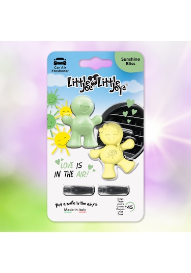 Little Joe Aşk Serisi 2li Paket Vanilya Araç Kokusu Sunshine Bli