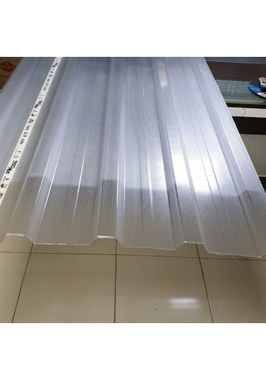 Polikarbon Trapez Şeffaf 3 Mm 90x250 1 Adet 2,3 M2 Alan Kapatır.