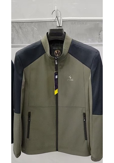 Happychildhood Ortaşlı Erkekler İçindesonbaharişgünçelik Beyzbolyaka Ceketi Yeşil