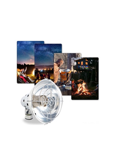 Reedark Kamp İçin Mini Gaz Isıtıcı - Taşınabilir, Verimli Isı, Dayanıklı Malzeme İle Dış Etkinlikler İçin Set Mavi