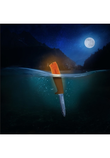 Bahco Floresant Saplı Batmaz Bıçak 1446-float Turuncu