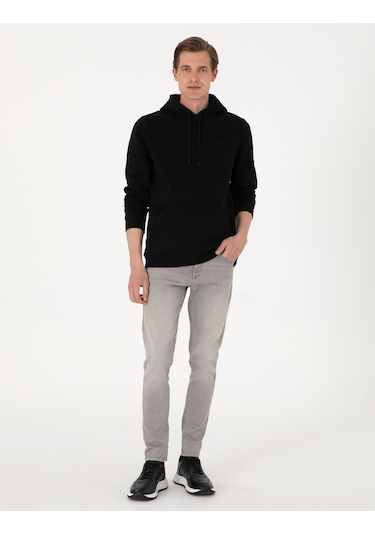 Pierre Cardin Erkek Siyah Sweatshirt 50314055-vr046 Siyah