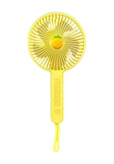 Avuç İçi Taşınabilir Şarjlı Vantilatör Mini El Fanı Ys-2289 Sarı