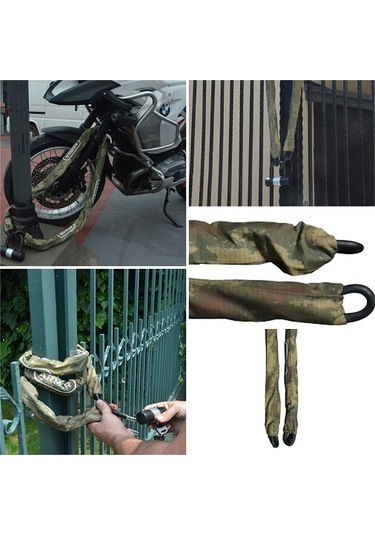 Armor 714 Military Serisi Çelik Zincir 1.80 Mt. 14 Mm + U Kilit N11.522