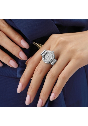 Guess Gugw1022l1 Kadın Yüzük Saat Metal