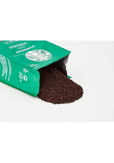 Starbucks Caffe Verona Dark Roast Öğütülmüş Filtre Kahve 200 G