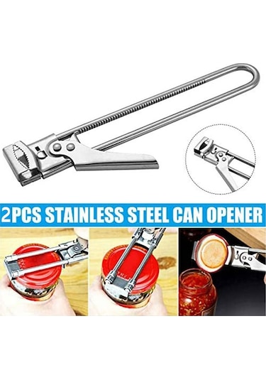 Ayarlanabilir Paslanmaz Çelik Kavanoz Açacağı Manuel Kavanoz Şişe Açacağı, İyi Tutuşlu Cam Kavanoz Şişe Açacağı, Kapak Sökücü Çok Renkli