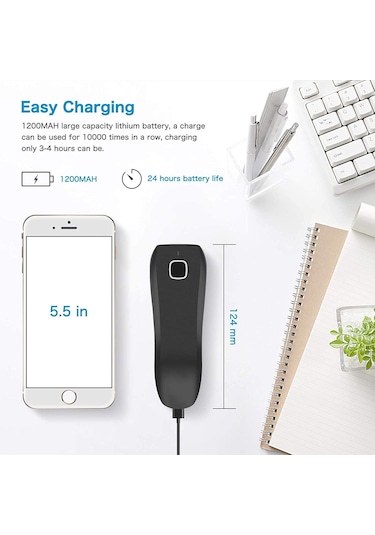 Netum Qr Kablosuz Usb 1D 2D Barkod Tarayıcı