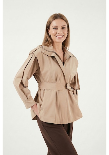 Lela Bayan Trençkot 6927623 Taş Taş