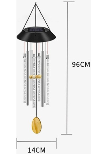 Opulentliving Güneş Enerjili Su Geçirmez Akrilik Baloncuk Fener, 6-8 Saat Işık, Dış Mekan Beyaz Sarkıt Lambası Beyaz