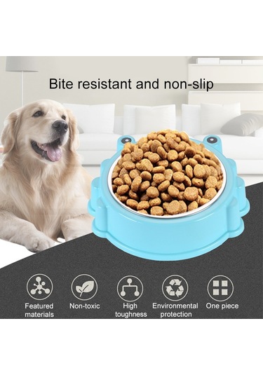 Sones Karikatür Hayvan Tipi Paslanmaz Çelik Pet Köpek Tek Kase