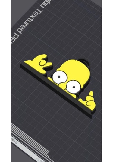 Homer Jay Simpson Masa Üstü Dekor