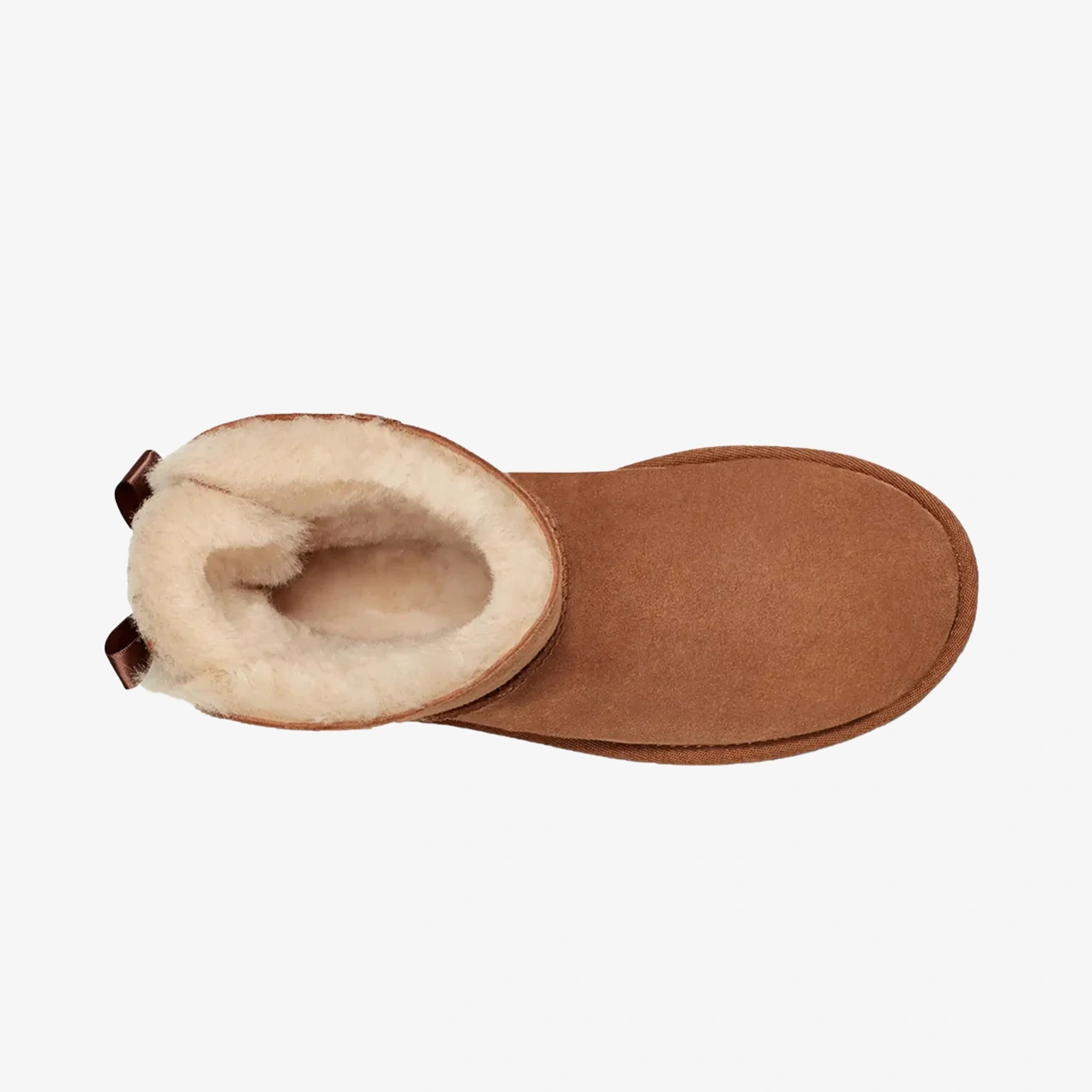 Ugg Mini Bailey Bow Kadın Kahverengi Bot 1016501 Kahverengi