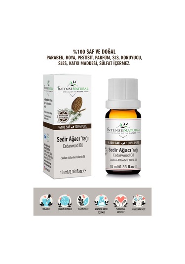 Intense Natural Sedir Ağacı Yağı 10 ML