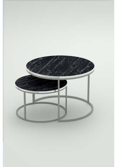 Orta Sehpa Ikili Lüx Specıal Gümüş Bendir