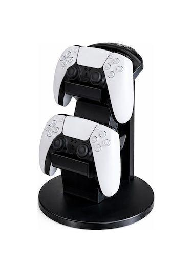 Ps5 Dualsense Ve Kulaklık Standı Çift Katlı Düzenleyici Gamepad & Headset Masaüstü Organizer