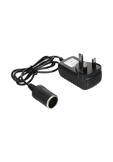 Vkemall 12v Dc 2a 24w Araç Adaptörü - Ac/dc Girişli 100-240v Siyah Otomobil Enerji Dönüştürücü