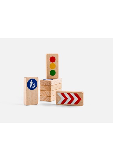 Waytoplay - Roadblocks Set Traffic Signs