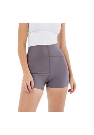 Josejuan Kadın Spor Şort Toparlayıcı Sıkılaştırıcı Yüksek Bel 7500 Kahverengi