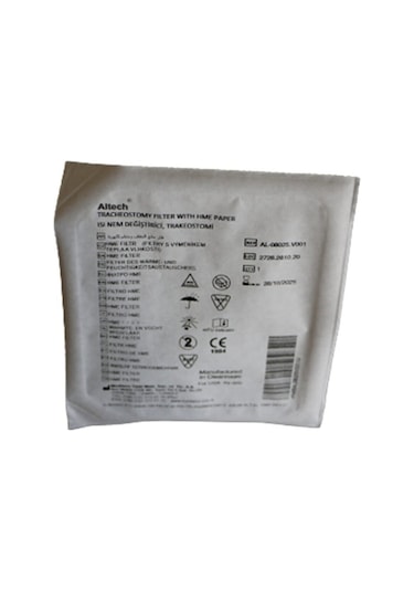 Altech AL-08025 Trakeostami Hme Filtre 20 Adet