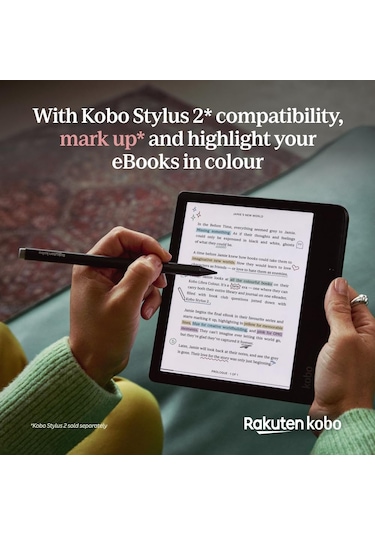 Kobo Libra Colour 32 GB 7" E Kitap Okuyucu Siyah