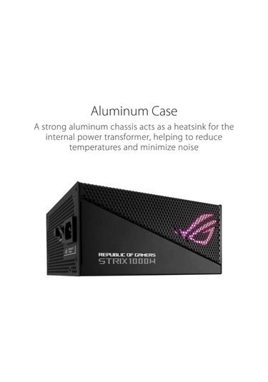 Asus Rog Strix 850w Psu Güç Ünitesi 1000w