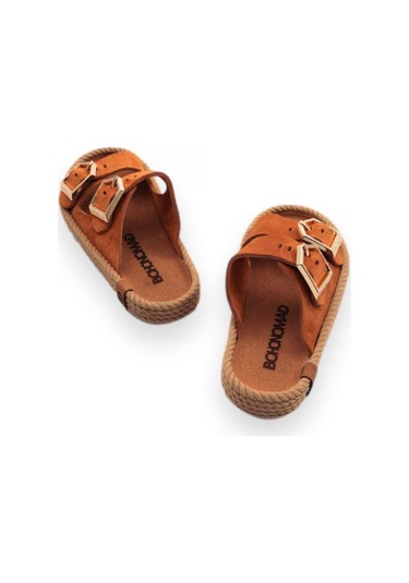 Bohonomad Sydney-Z Taba Kadın Terlik Taba