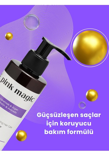 Pink Magic Besleyici ve Onarıcı Saç Bakım Kremi 200 ML