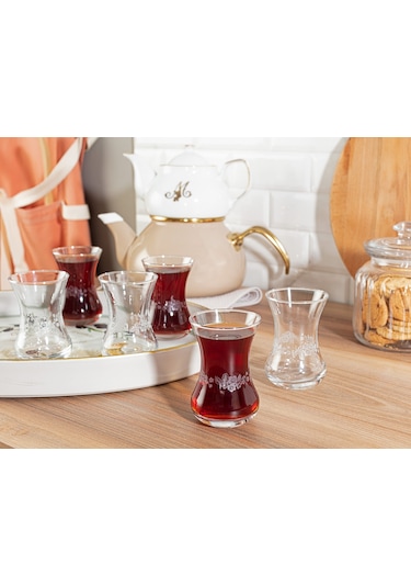 Madame Coco Lavem-nostalgic Flowers 6-lı Çay Bardağı Seti 1kbard0563155ml-std