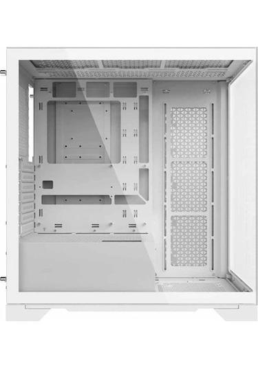 XPG Invader X INVADERXMTWOF-WHCWW ARGB Temperli Cam USB 3.2 Mid Tower Bilgisayar Kasası